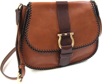 Ferragamo Leather Shoulder Bag (Pre-Owned)