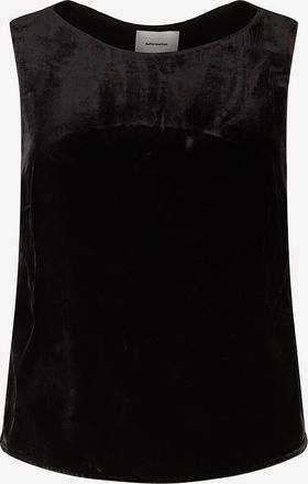 Reformation &Auml;rmelloses Samt-Top mit Rundhals Evelina