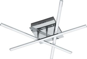 Eglo Lasana Ceiling & Wall Light - Chrome | TJ Hughes