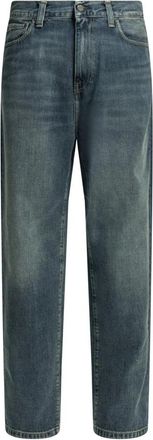 Carhartt Work in Progress Relaxed Fit Straight Leg Denim Jeans - Heren - Regular Fit Jeans - Blauw - W34 - Denim - Jeans