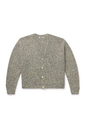 Auralee Cotton and Cashmere-Blend Cardigan