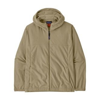 Patagonia Wind Jackets, male, Gray, Size: XL Textured Fleece Hoody