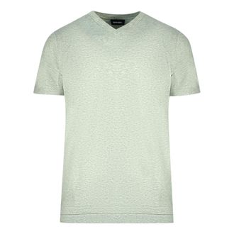 Diesel Grijze V-Hals T-Shirt