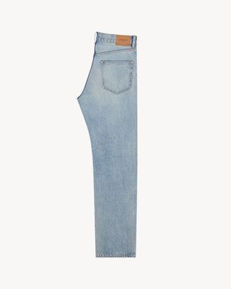 Saint Laurent Classic Five-Pocket Denim Jeans - Blue