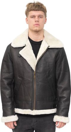 Infinity Leather B3 Aviator Real Sheepskin Leather Flying Jacket-Oxford