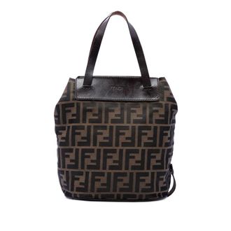 Fendi Pre-owned Fendi Zucca Canvas Bucket Bag Ladies 1R73J2WURP9LAEKY