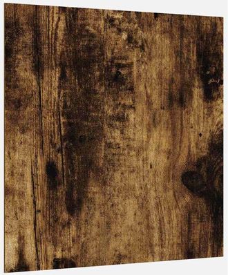 vidaXL Paneles Decorativos 50 Pcs Roble Ahumado 30 X 30 X 0.27 Cm Vidaxl