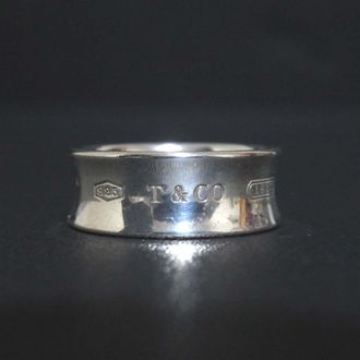 Tiffany & Co. Silver Silver 925 Band Ring (Pre-Owned)