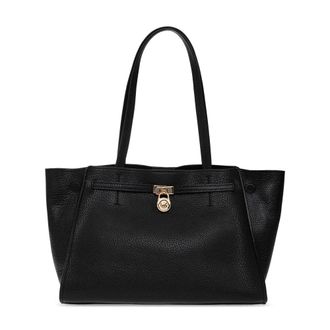 Michael Kors Bolso Tote Grande de Piel Hamilton Moderne - Bags - Mujer - Negro - ONE SIZE