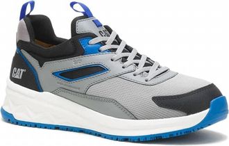 CAT Mens Streamline Runner Carbon Composite Toe Work Shoes In Grey