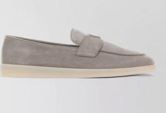 Prada suede loafers
