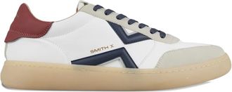 Alexander Smith Ocean panelled trainers - White