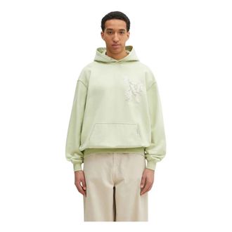 Represent Represent, Heren, Sweatshirts & Hoodies, Groen, Maat: 2XL Katoen