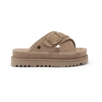 Warmbat Schoenen, Dames, Beige, 39 EU, Su&egrave;de, Wondai Slider
