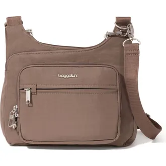 Baggallini Securtex Anti-Theft Crossover Crossbody in Portobello at Nordstrom