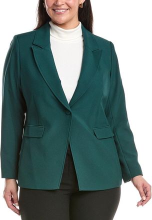 Tahari by ASL Plus Solid Blazer
