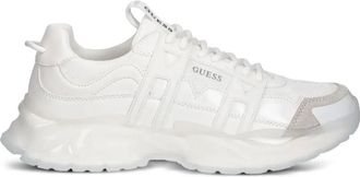 Guess Co Belluno panelled sneakers - White