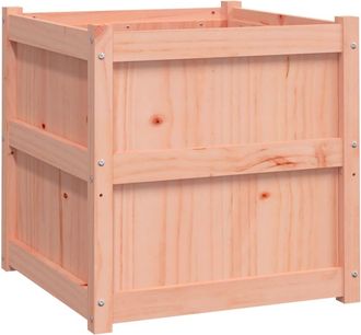 vidaXL Vidaxl - Jardinera Madera Maciza De Abeto Douglas 60x60x60 Cm