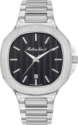 Mathey-Tissot Mathey-Tissot Mens Evasion Black Dial Watch