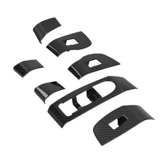 OEM Cubiertas Para El Panel De Interruptores De Puertas Y Ventanas Estilo Fibra De Carbono Para Mazda 3 Cx-30