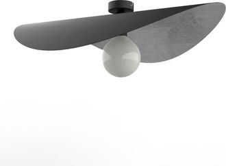 Lumicom Piuma Plaf&oacute;n Negro Hoja