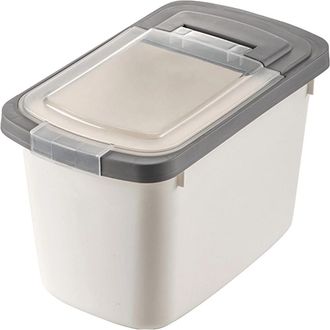 OEM Recipiente Grande Herm&eacute;tico Con Jarra Medidora Y Tapa Con Bisagra, Para Arroz, Cereales, Harina O Granos