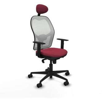 Piqueras y Crespo Silla De Oficina Con Cabecero Jorquera Piqueras Y Crespo 1d036n1 Granate