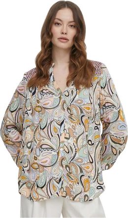 Mos Mosh Mpyh-Bdd 003 Blouse - Dames - Blouses - Veelkleurig - XS - Overhemden