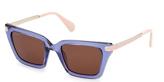 Max & Co. MO0110 90E Womens Sunglasses Blue Size 50