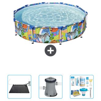 Bestway Piscina Bestway Steel Pro Redonda - Selva - 305x66 Cm - 6-piezas S22745