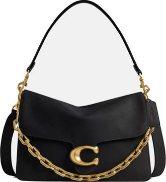 Coach Chain Tabby Leather Shoulder Bag 30