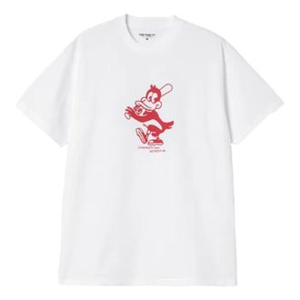 Carhartt Work in Progress Home Run Short Sleeve T-Shirt White I034712-02-XX