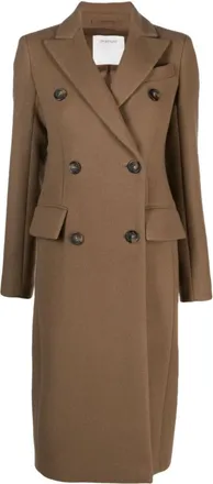Sportmax Brown Adua Coat