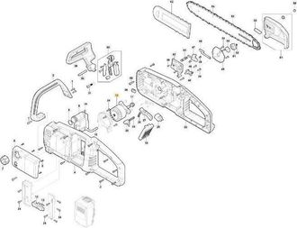 STIGA Sports Cs 100 Li 20 Motor Stiga Original - 118806261/0