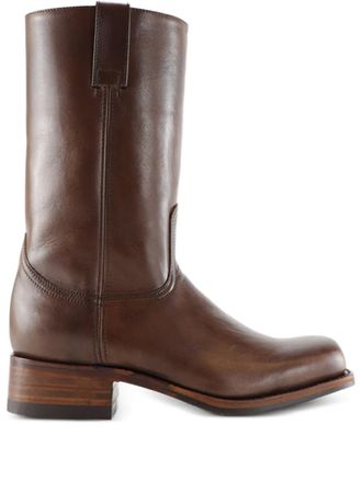 Notabene 30mm Achilles leather boots - Brown