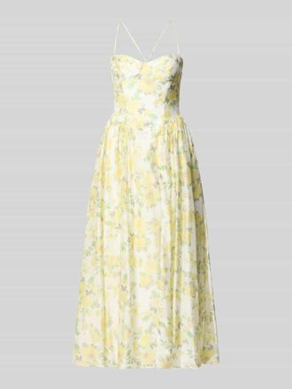 Bardot Bardot Abendkleid mit r&uuml;ckseitiger Schn&uuml;rung Modell ESTIE in GELB, Gr&ouml;&szlig;e 34