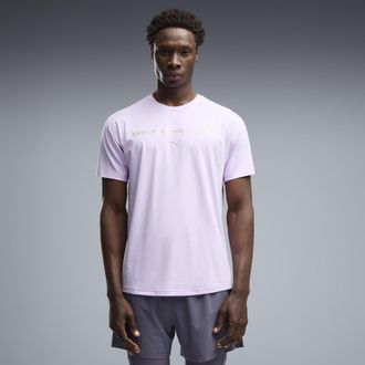 Puma T-shirt da running Brightstride CLOUDSPUN da uomo, Accessori, Viola, 3XL