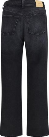 Fendi Mens Long Jeans Nero Cotton