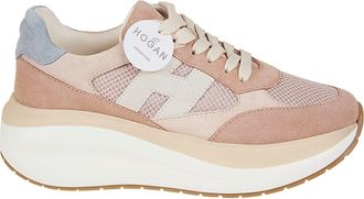 Hogan Maxi I Active Sneakers in Suede and Mesh
