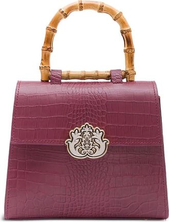 Isla Borsa a tracolla in pelle - Rosa