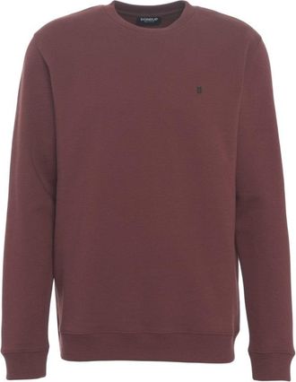 Dondup Burgundy Crew Neck Sweatshirt