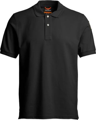 Parajumpers Polo Space con applicazione - Nero