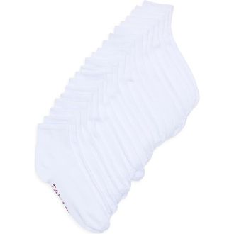 Elie Tahari 10-Pack Quarter Socks in White at Nordstrom Rack, Size 9/11