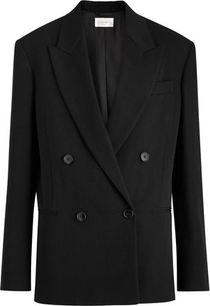 The Row The Row Sandon Double-breasted Wool Blazer - Black - 6 (UK10 / S)