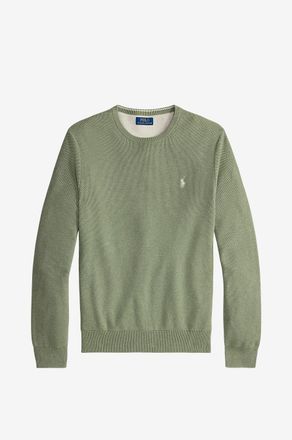 Polo Ralph Lauren Rundhalspullover aus Baumwollpiqu&eacute; Pony