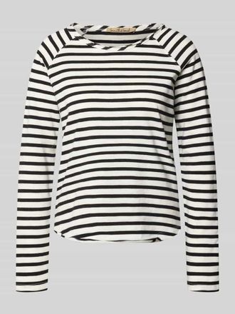 Smith & Soul Longsleeve mit Rundhalsausschnitt und Rollsaum in Black, Gr&ouml;&szlig;e XXL