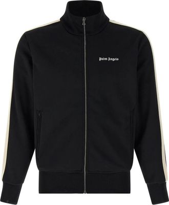 Palm Angels Sweatshirts - Heren - Vesten met rits - Zwart - L - Hoodies & sweatvesten