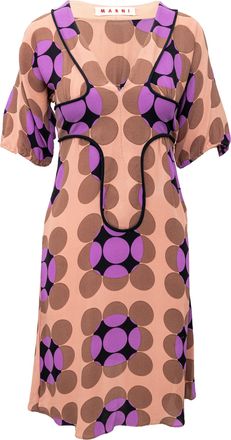 Marni Marni Geometrisch Patroon Jurk - 00s