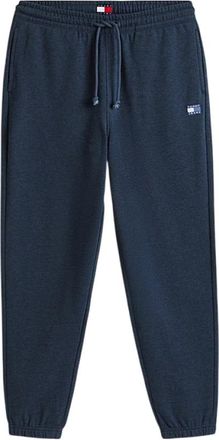 Tommy Jeans Badge Joggers - Heren - Sweatpants - Blauw - XS - Katoen - Broeken