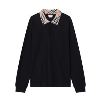 Burberry Hombre, Camisetas, Negro, Talla: S